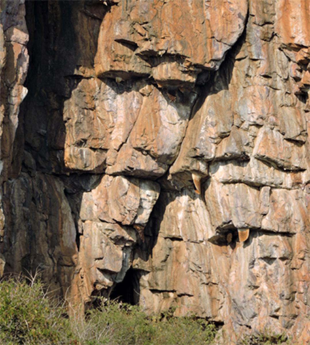 Breath taking natural stone carvings